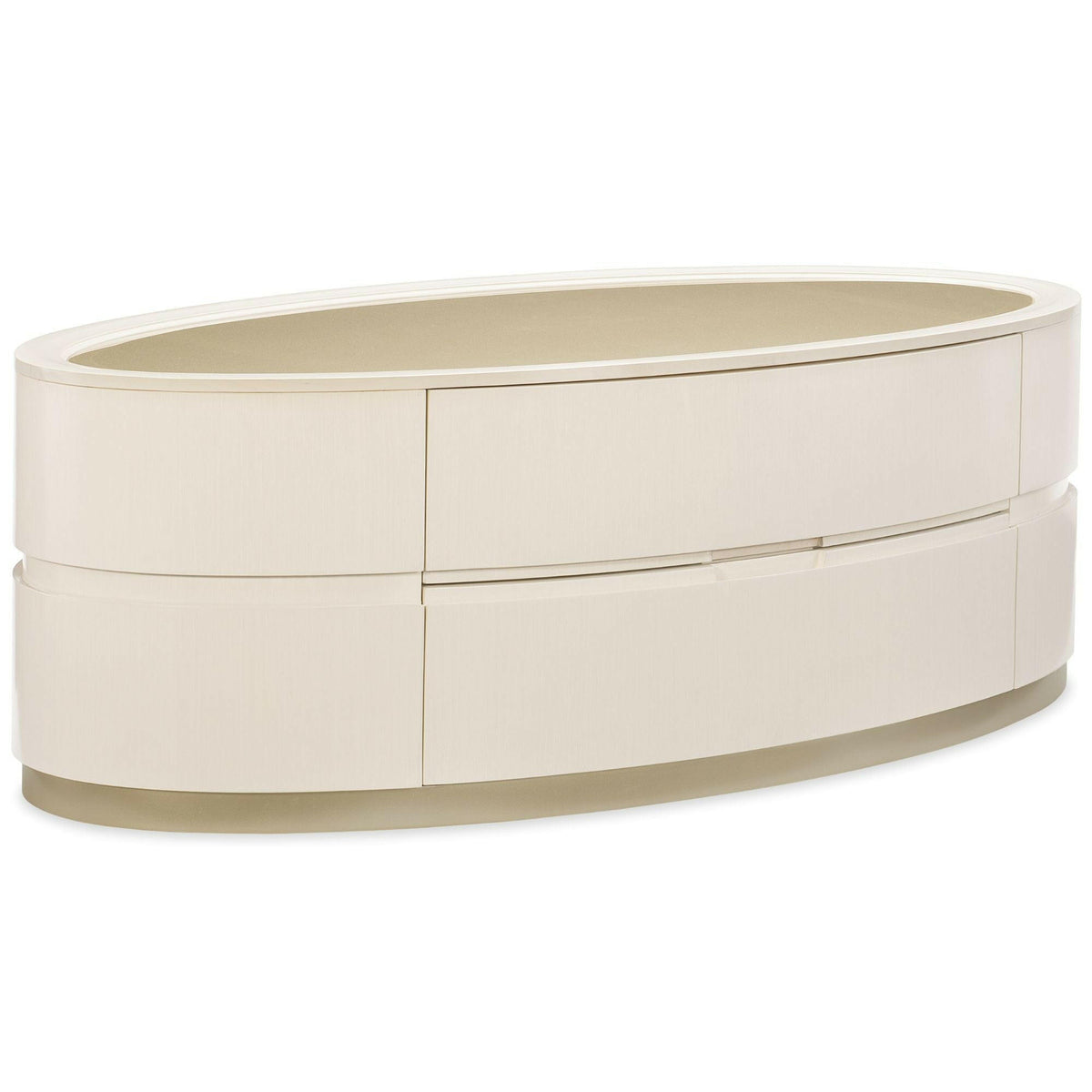 Adela Oval Coffee Table.