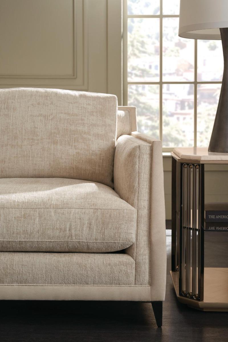 Caracole Alloy End Table.