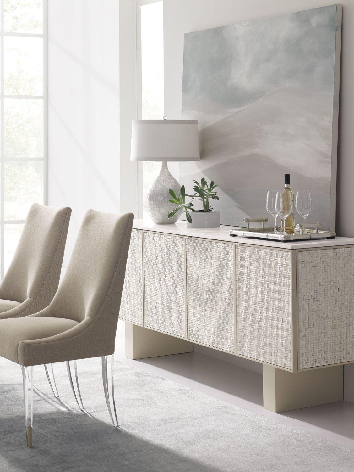 Caracole Bomb-shell Sideboard.