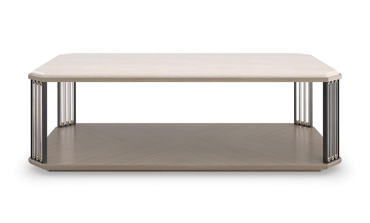 Caracole Coffee Table Alloy.
