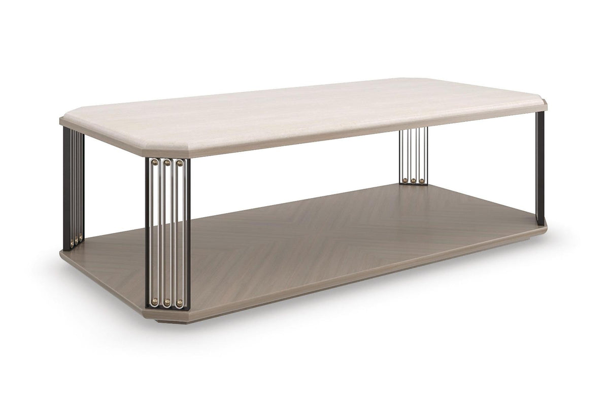Caracole Coffee Table Alloy.