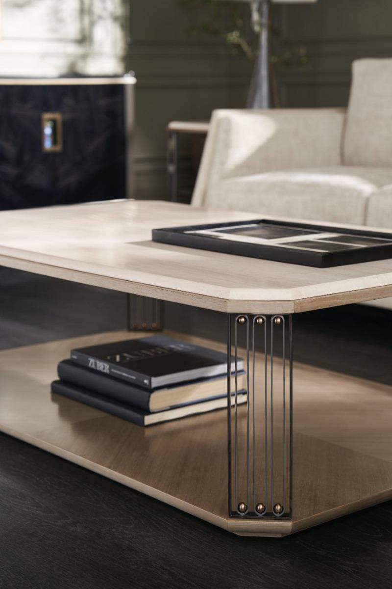 Caracole Coffee Table Alloy.