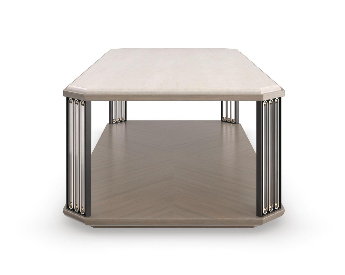 Caracole Coffee Table Alloy.