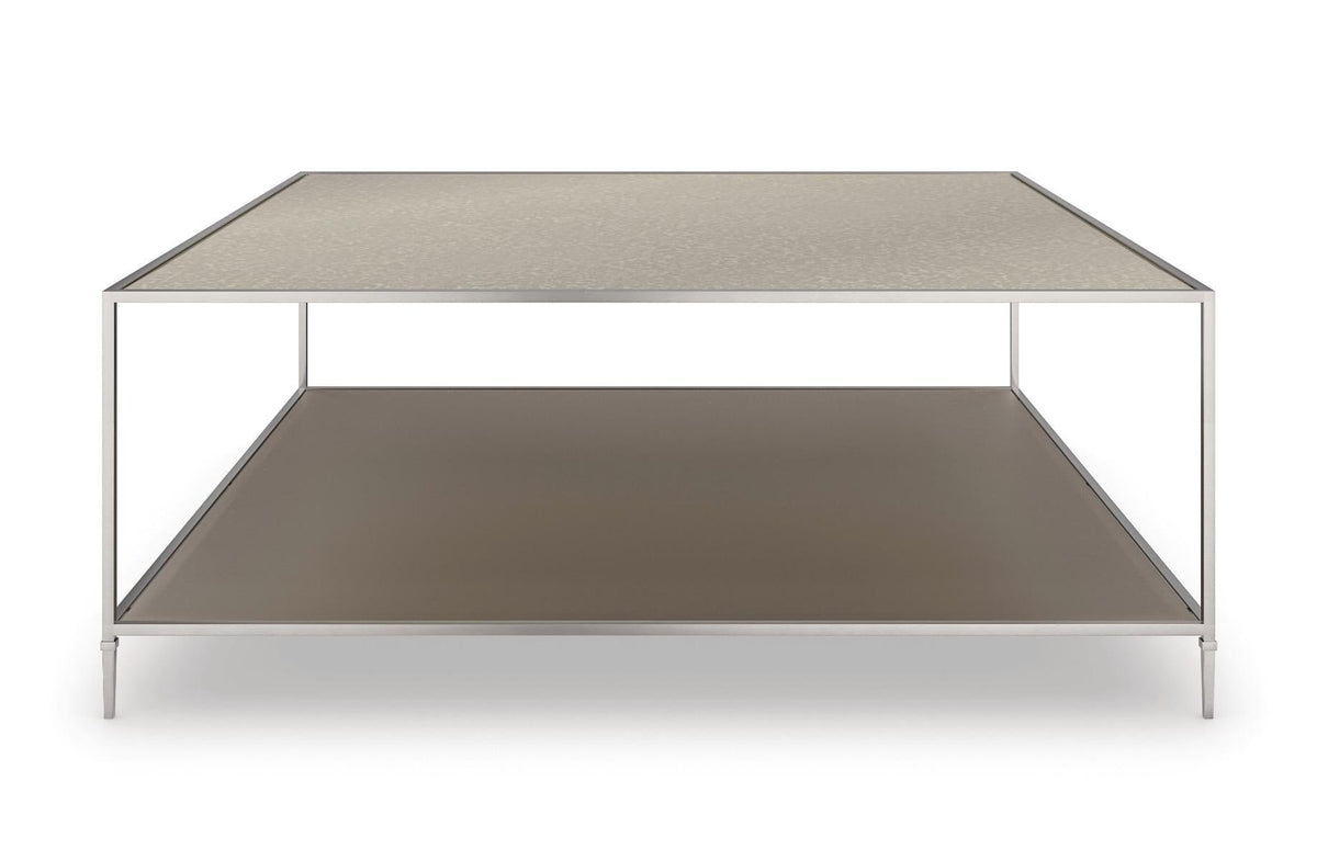 Caracole Coffee Table Shimmer Square.