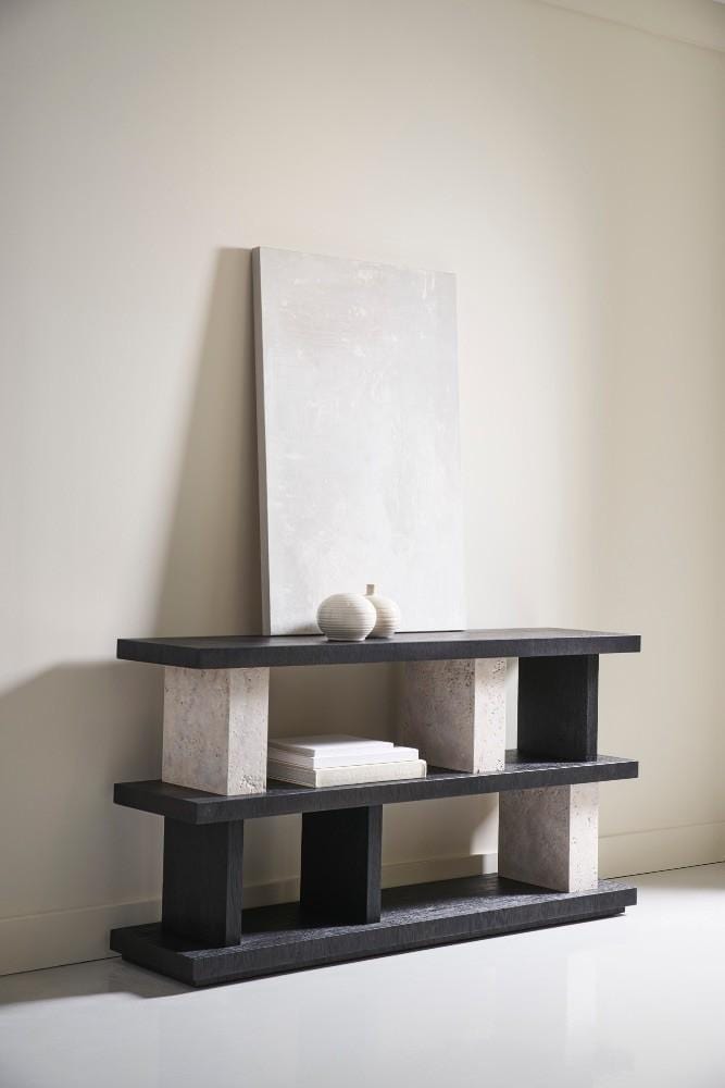 Caracole Contrast Low Bookshelf.