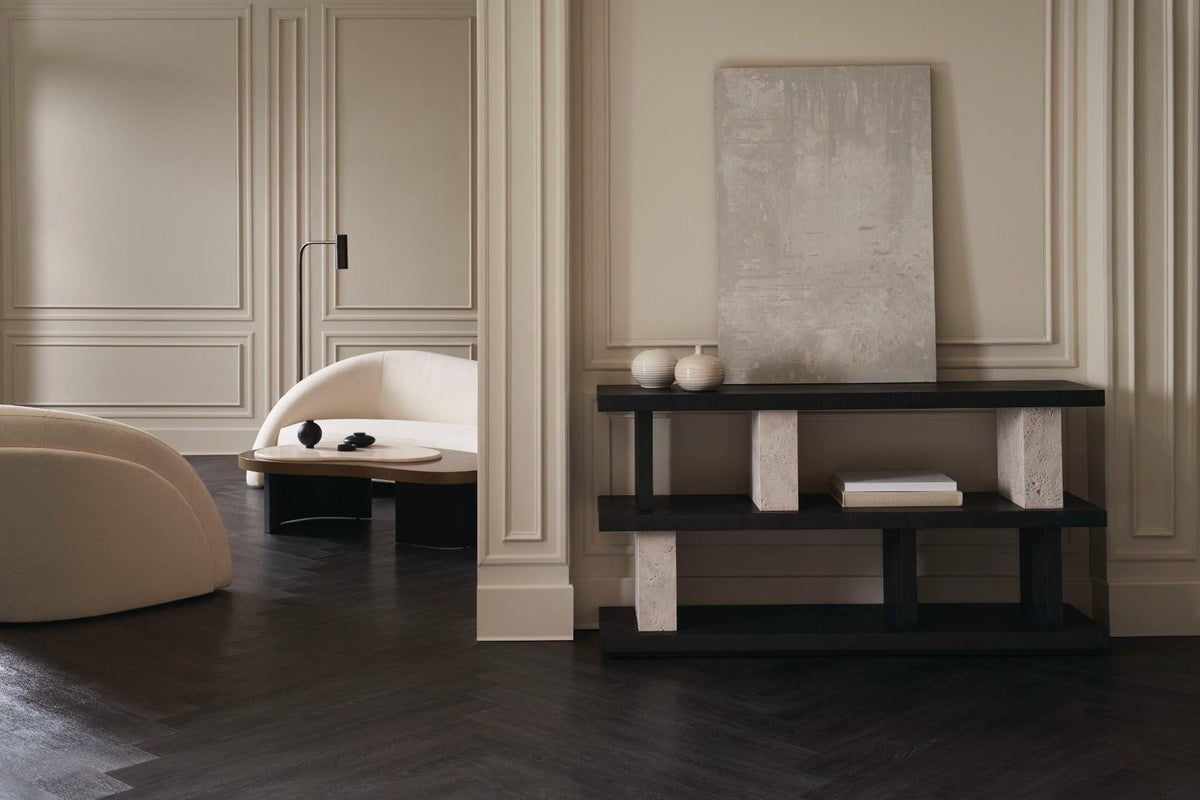 Caracole Contrast Low Bookshelf.