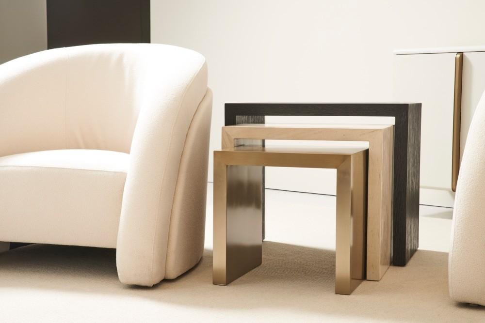 Caracole Contrast Nesting Table.