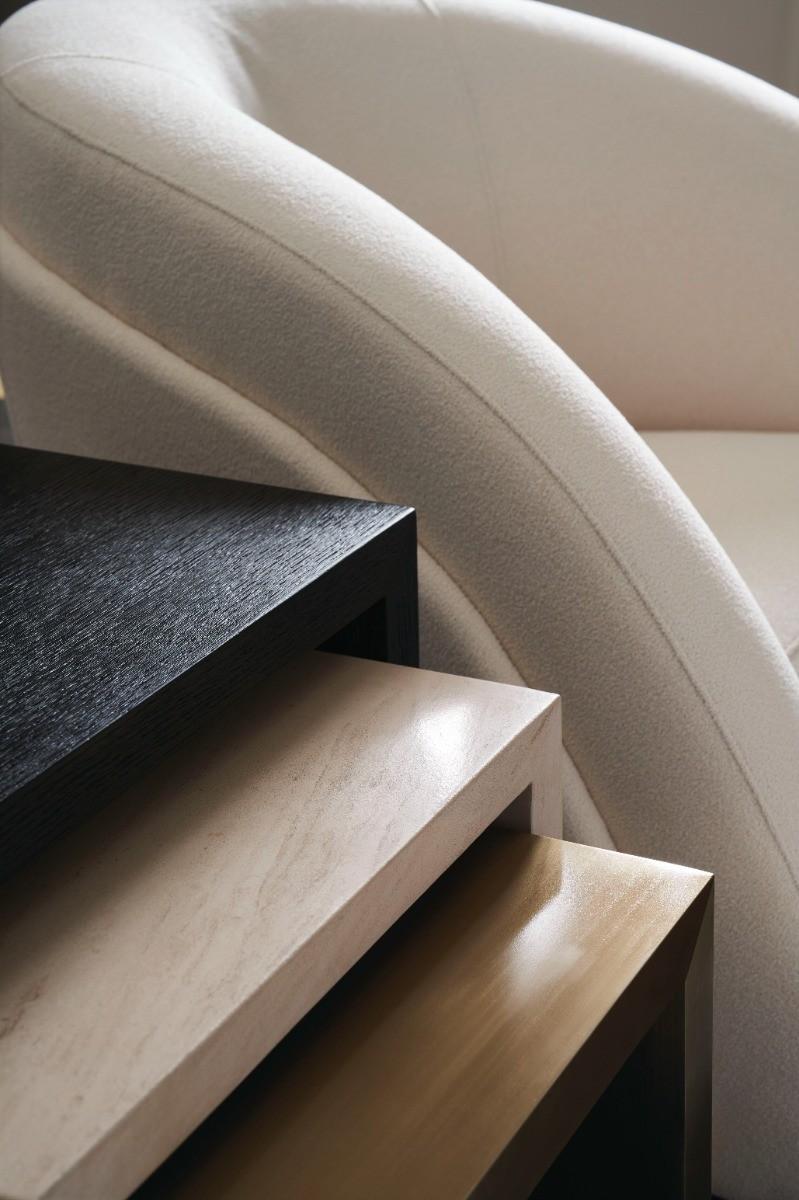 Caracole Contrast Nesting Table.