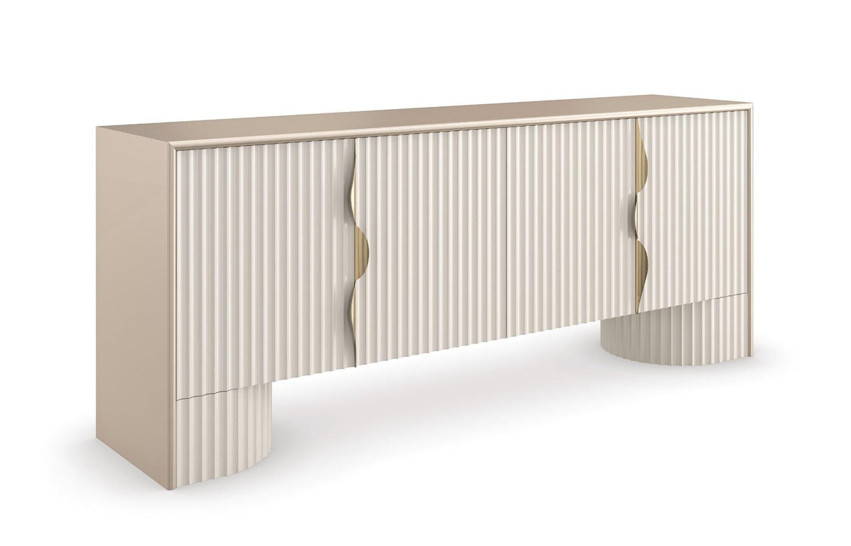 Caracole Corinthian Sideboard.