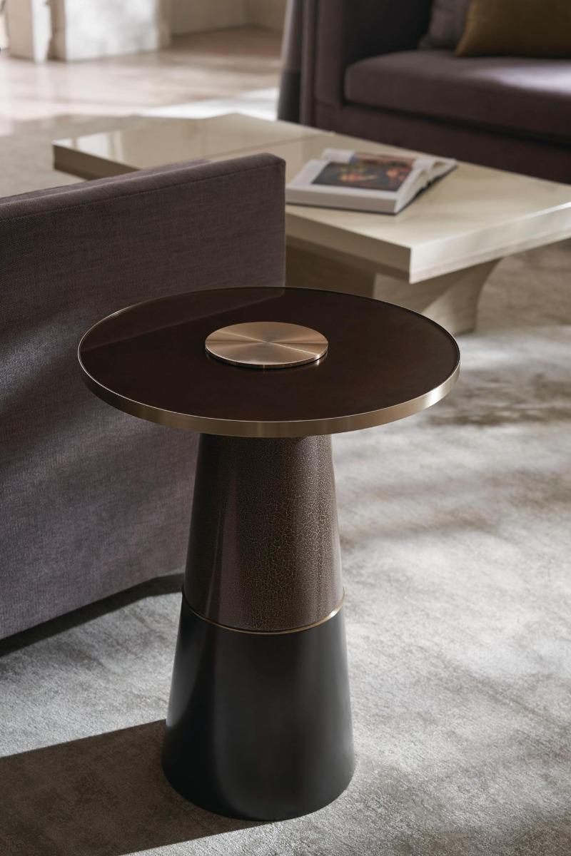 Caracole End Table Aperture.