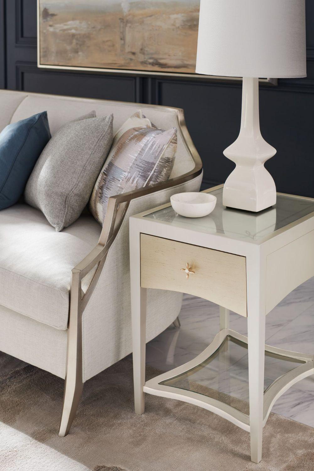 Caracole Little Charm Side Table.