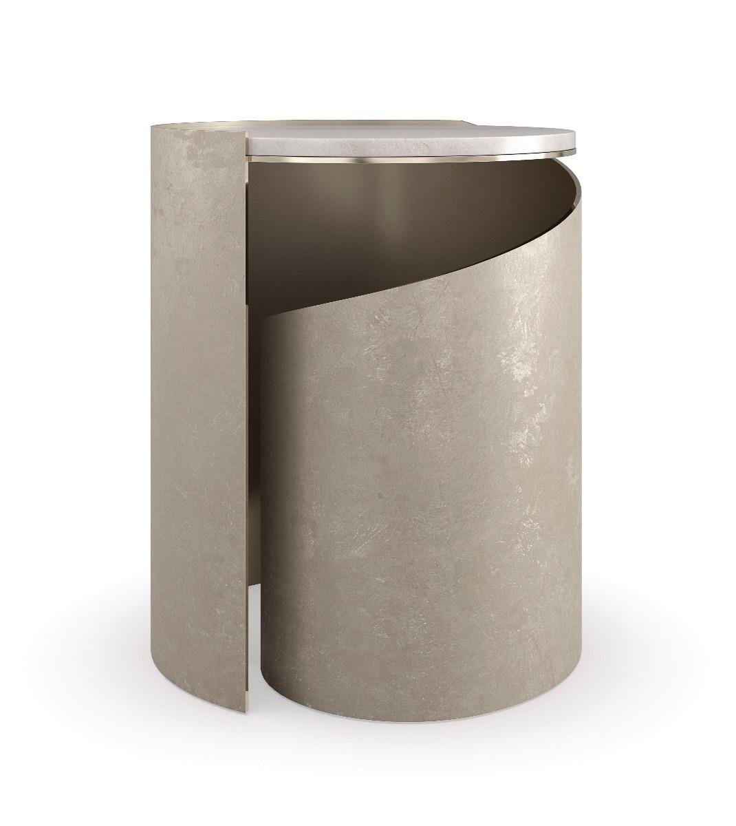 Caracole Nautilus Side Table.