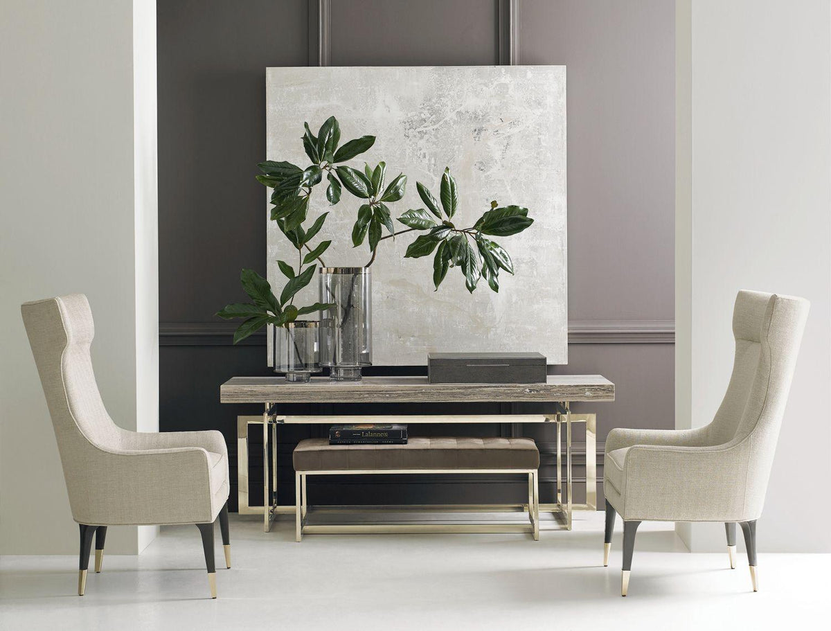 Caracole Perfect Pairing Wing Chair.