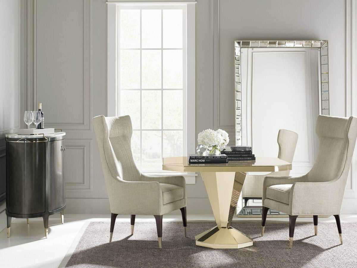 Caracole Perfect Pairing Wing Chair.