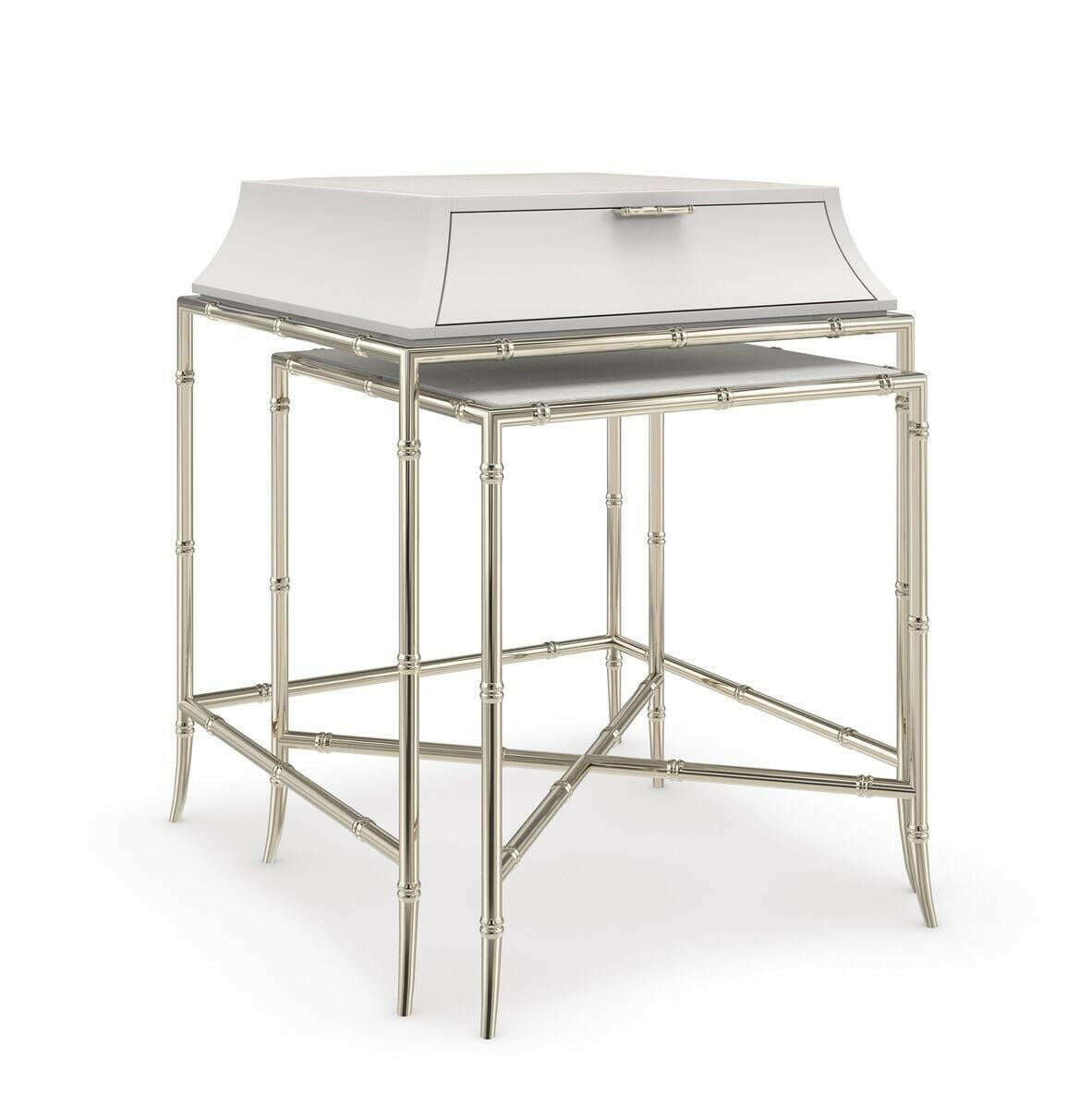 Classic - Ceylon Small Nesting Table.