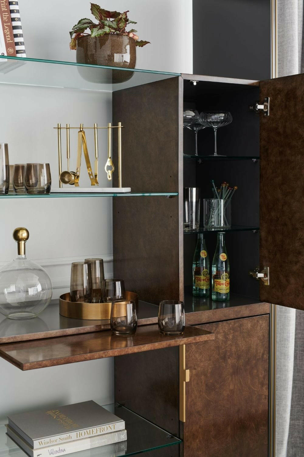 Double Booked Cabinet.