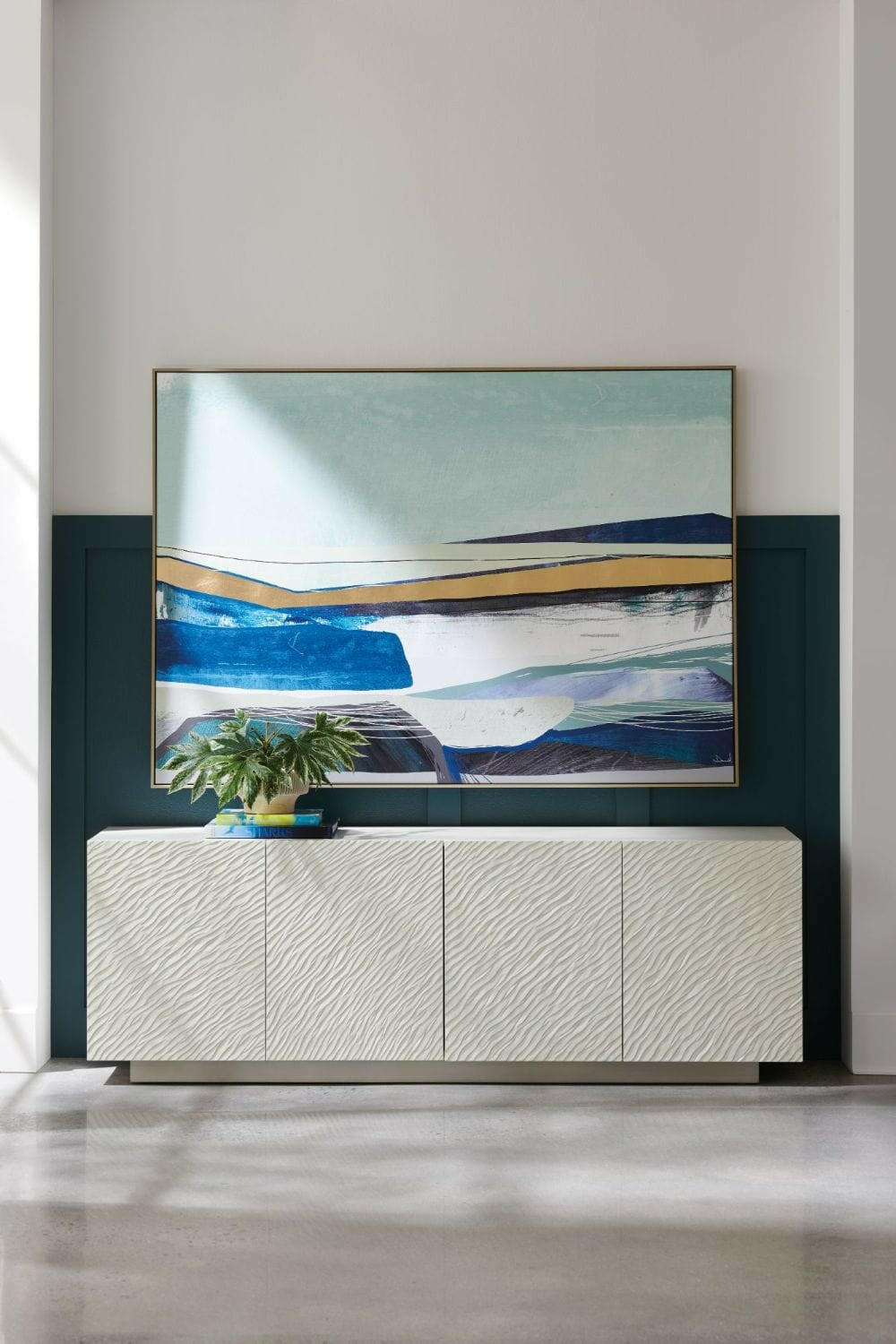 Ebb and Flow Media Cabinet.