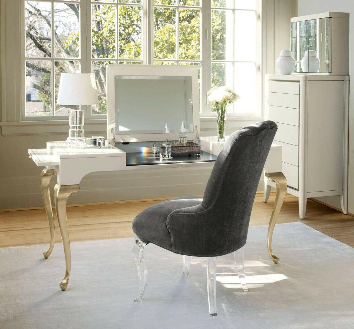 French Lines Desk / Dressing Table.