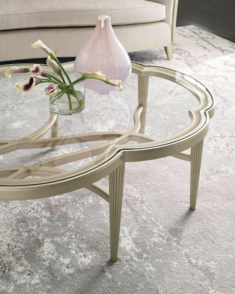 Lillian Oval Coffee Table.