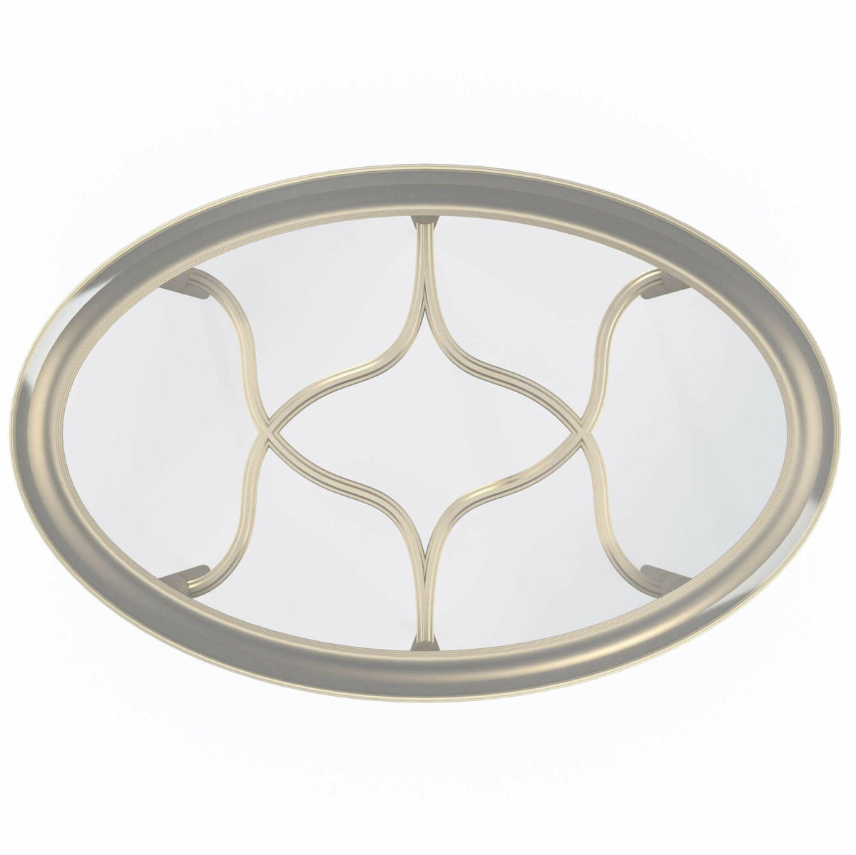 Lillian Oval End Table.