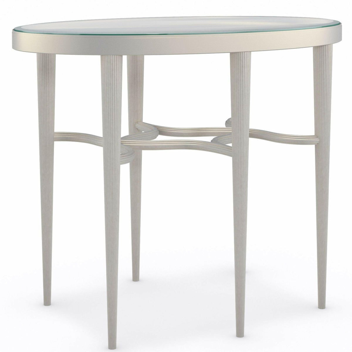 Lillian Oval End Table.