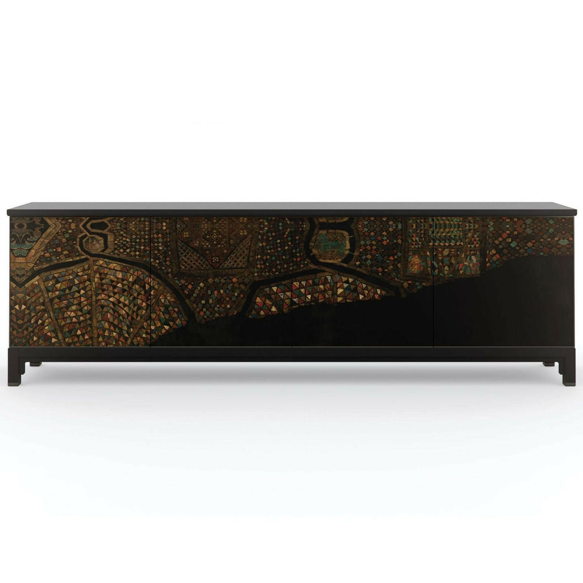 Mosaic Media Cabinet.
