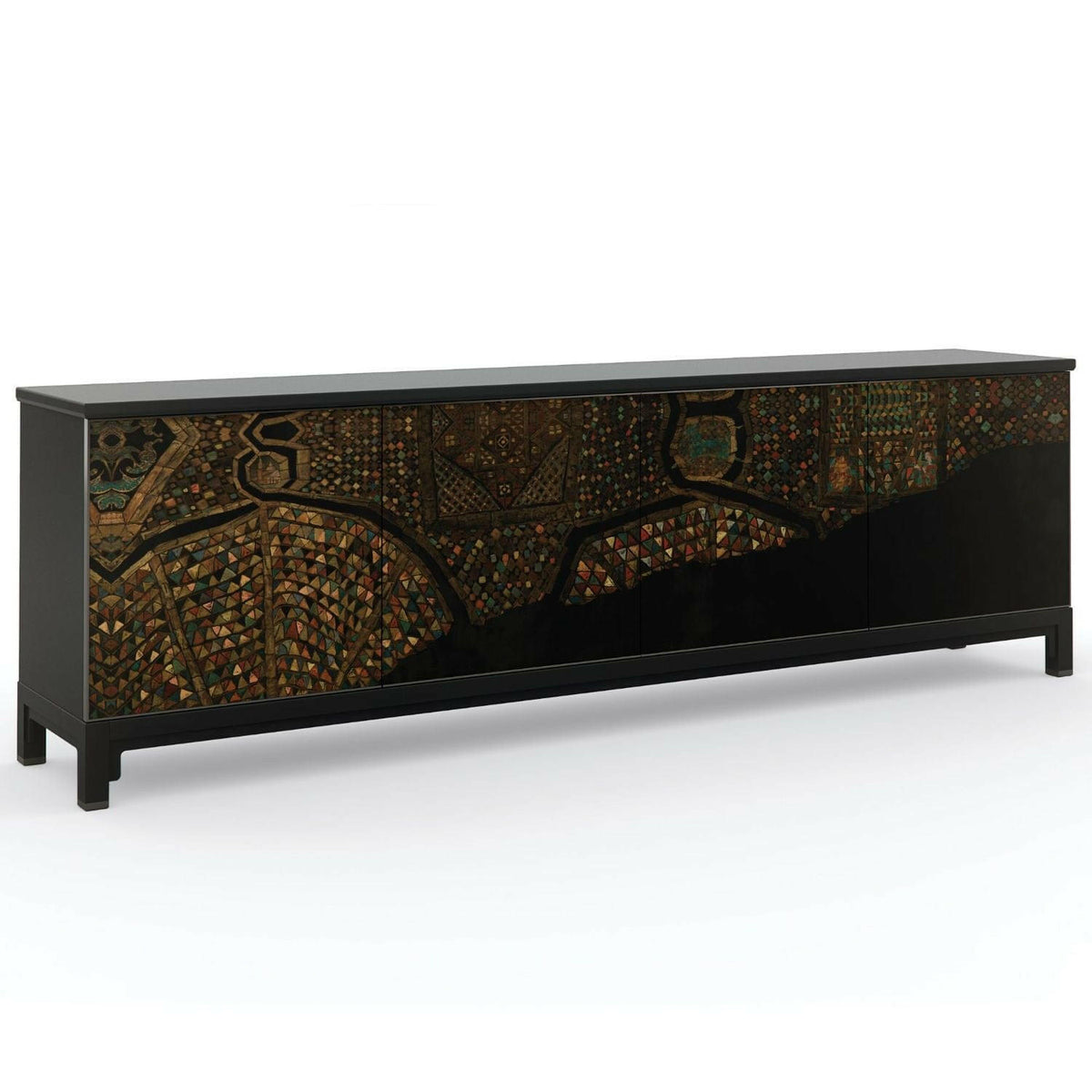 Mosaic Media Cabinet.
