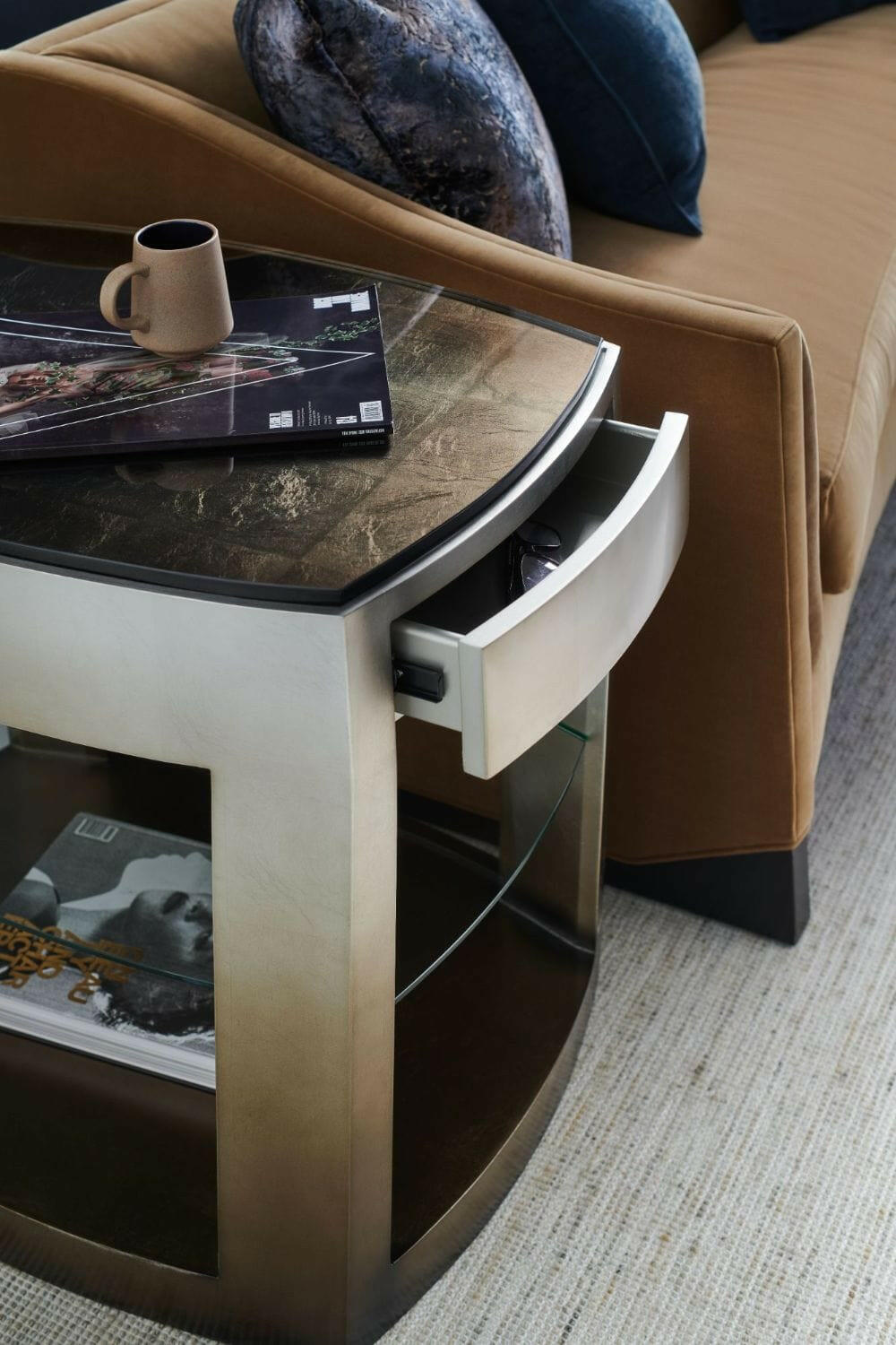 Open Ended Side Table.