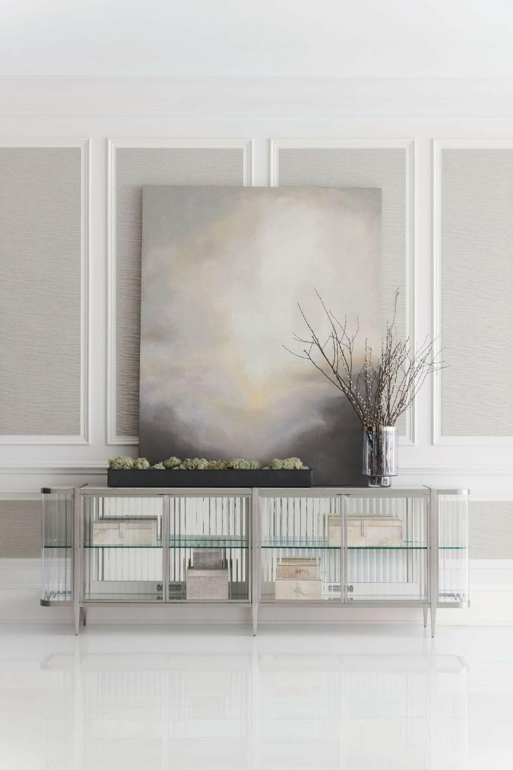 Stop and Stare Media Cabinet.