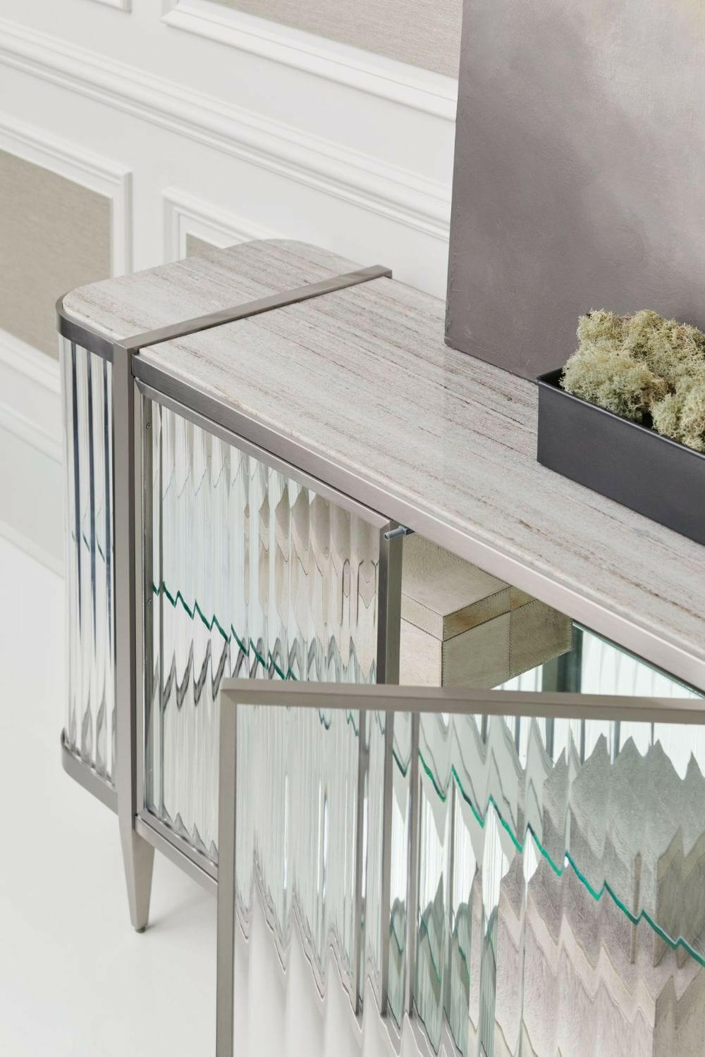 Stop and Stare Media Cabinet.