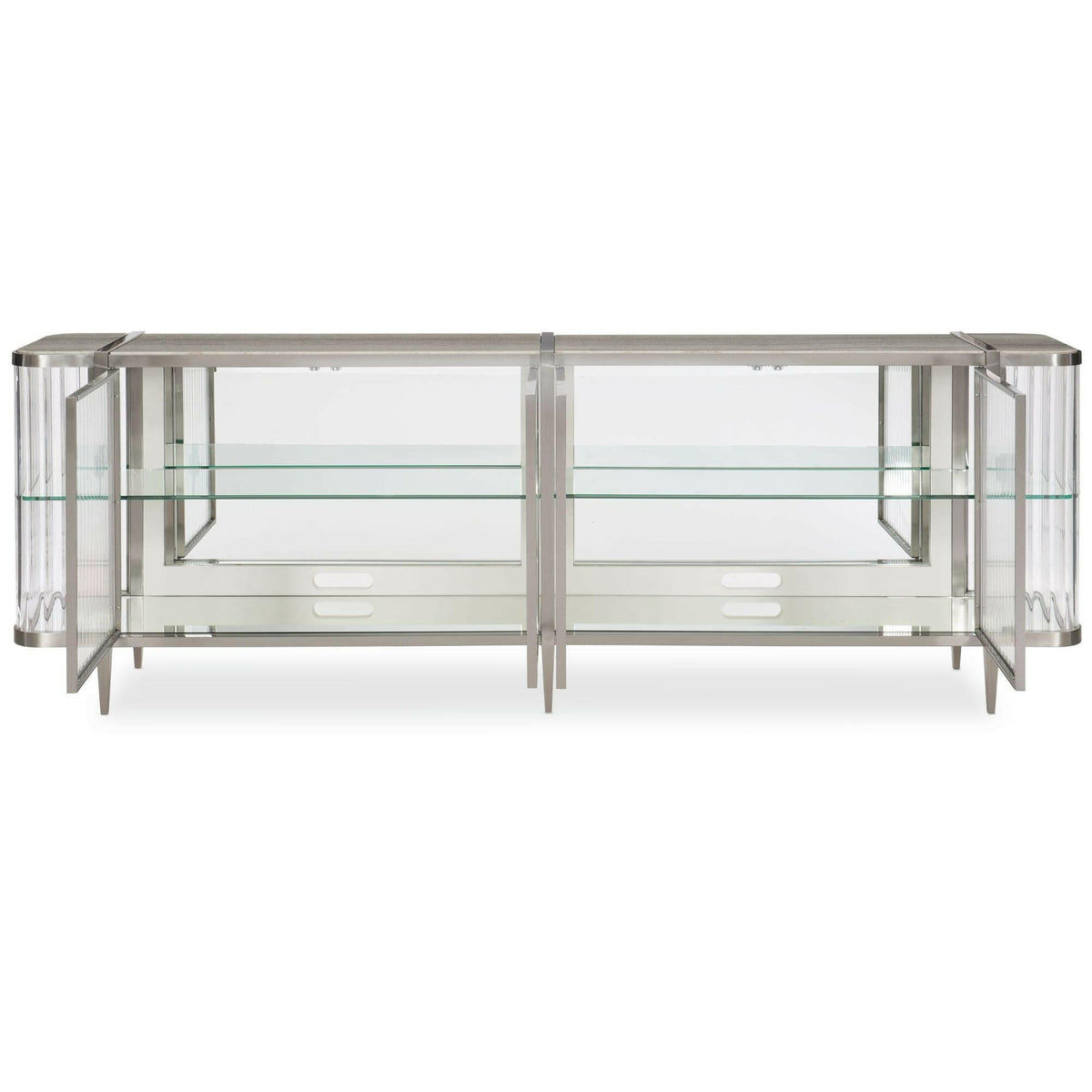 Stop and Stare Media Cabinet.