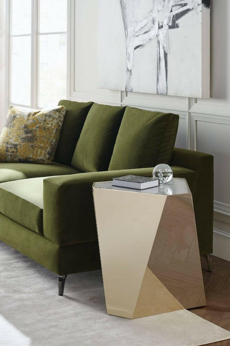 the Contempo Large Side Table Gold.