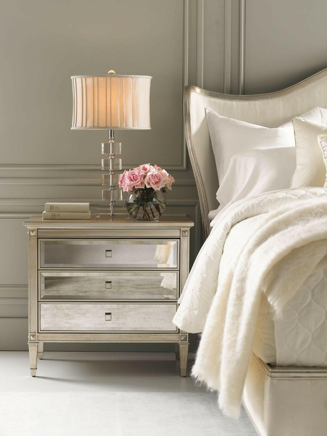 a Classic Beauty Bedside Table.