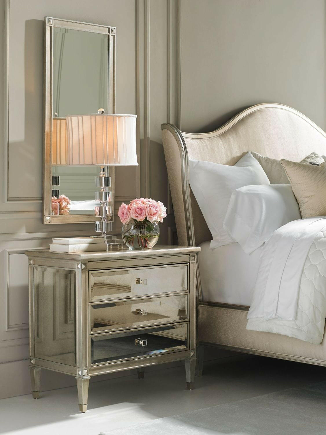 a Classic Beauty Bedside Table.