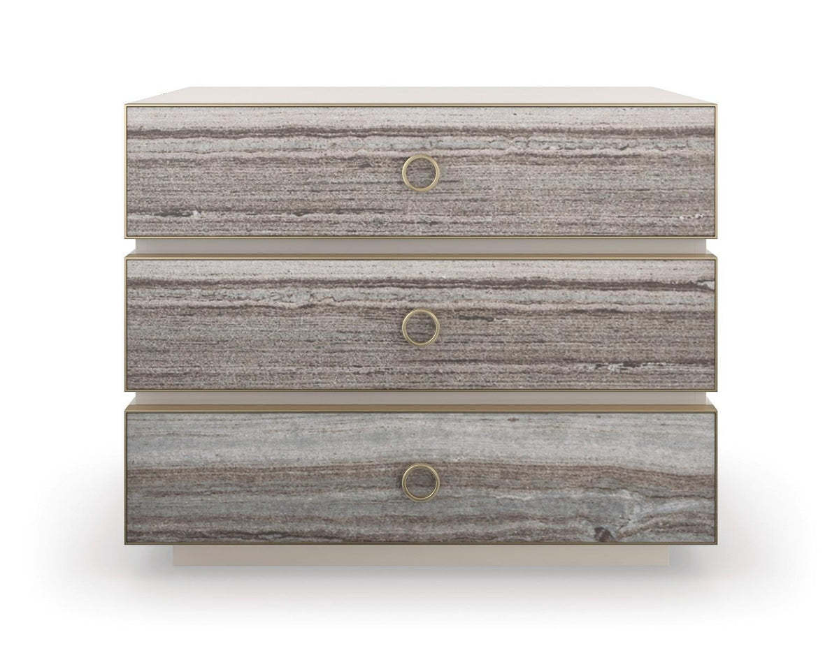 Caracole Bedrock Bedside Table.