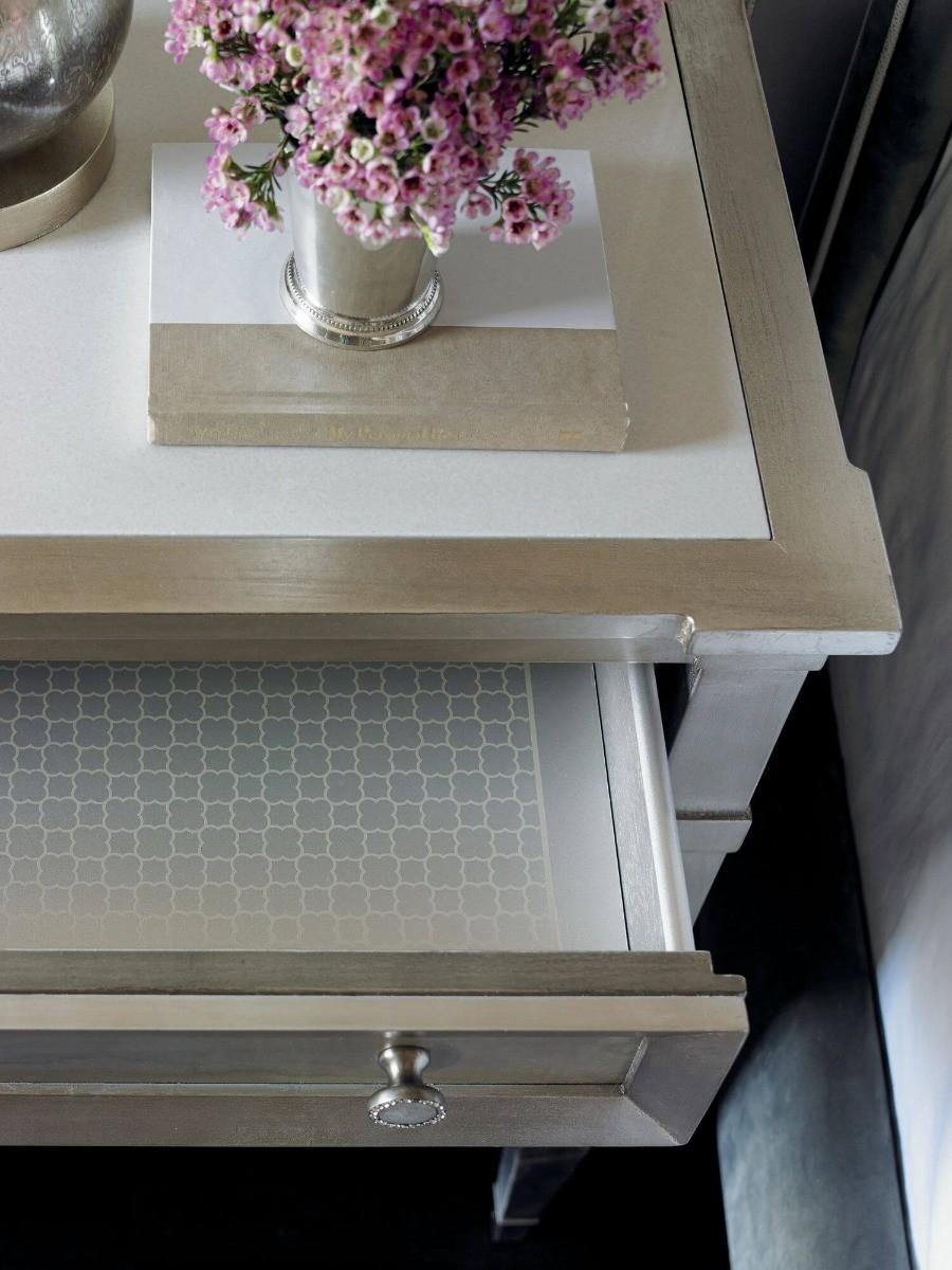 Caracole Buona Notte Bedside Table.