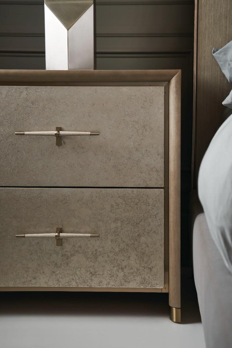 Caracole Hang Up Small Bedside Table.