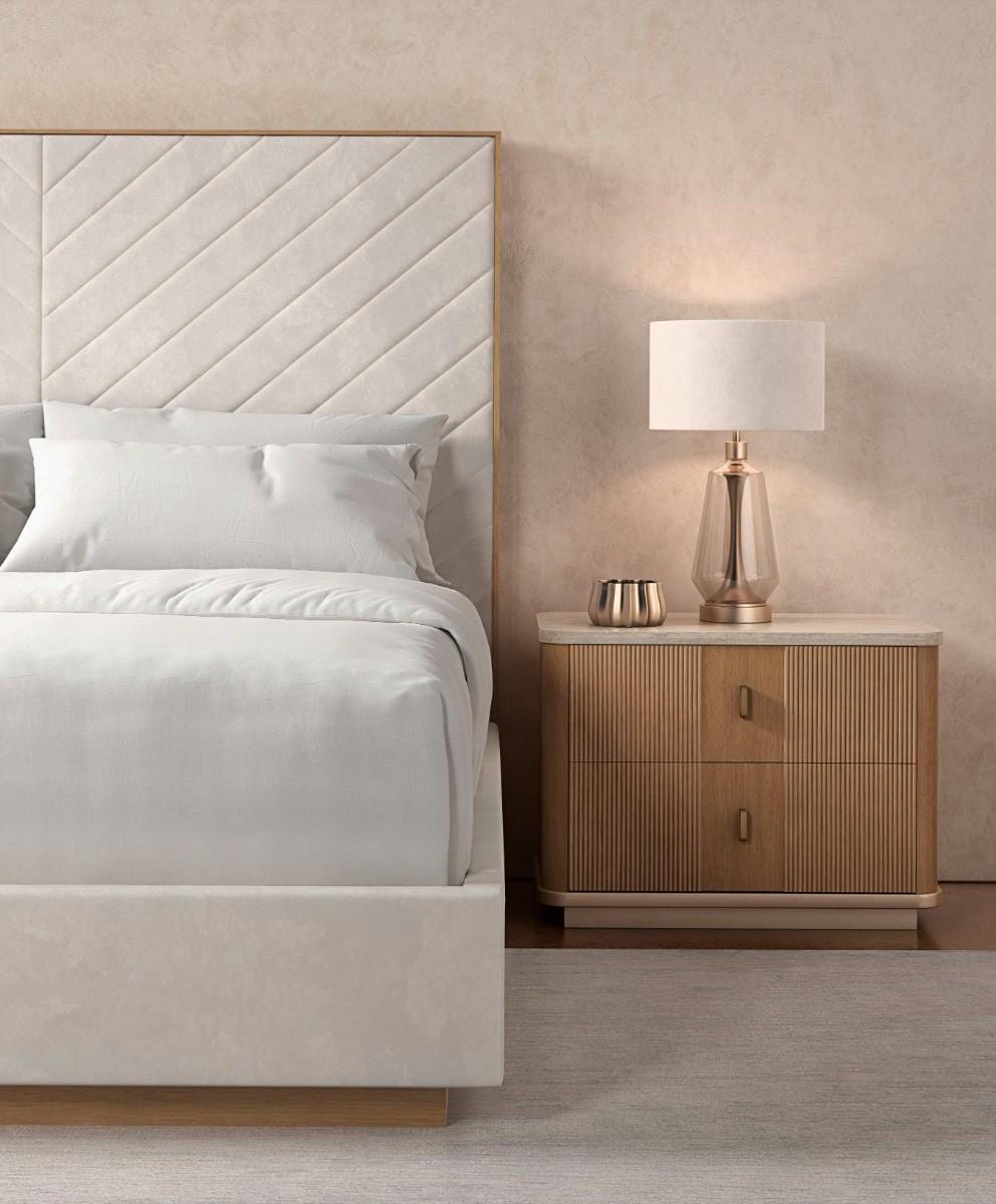 Caracole Rhythm Bedside Table.