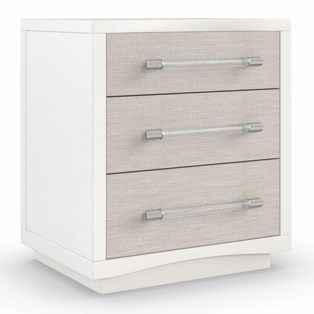 Clarity Bedside Table.