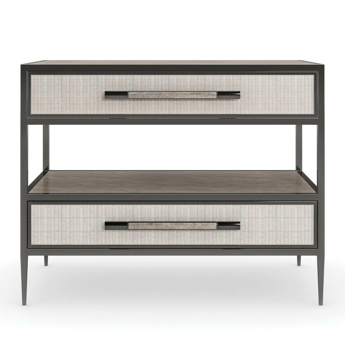 Dual Impressions Bedside Table.