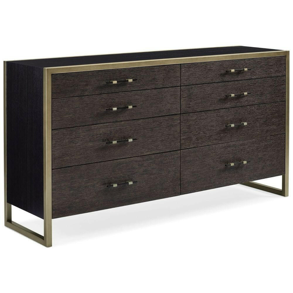 Remix Double Dresser in Black.