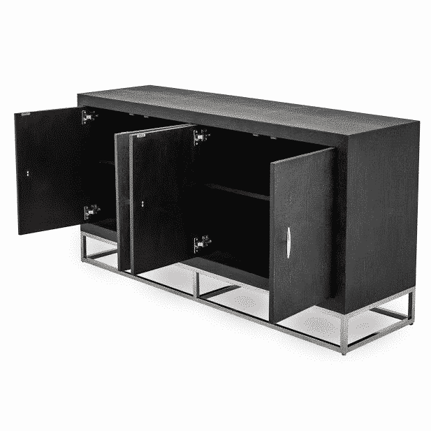 Hampton Sideboard - Black Shagreen.