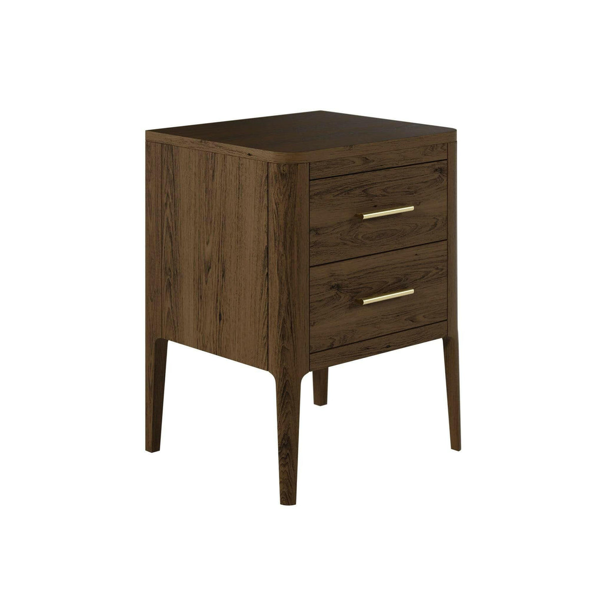 Abberley Bedside - Brown.