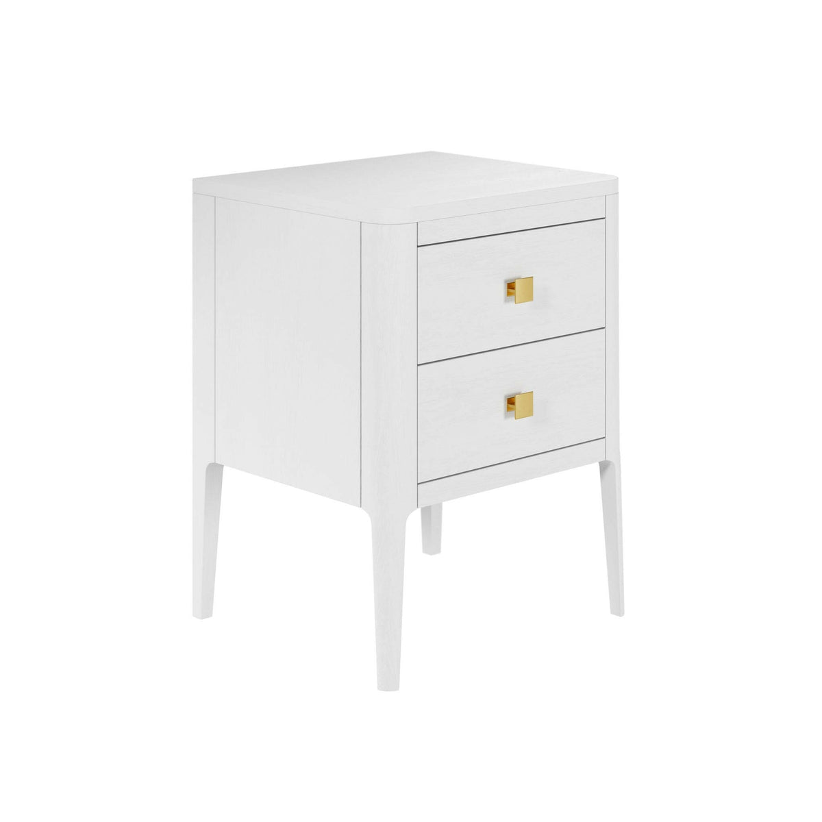 Abberley Bedside - White.