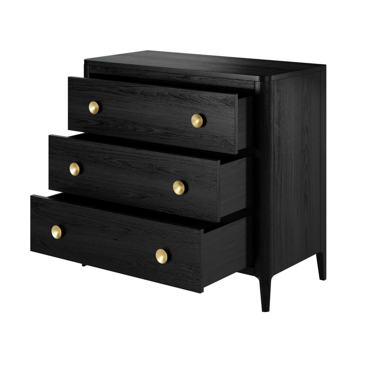 Abberley Chest of Drawers - Black.