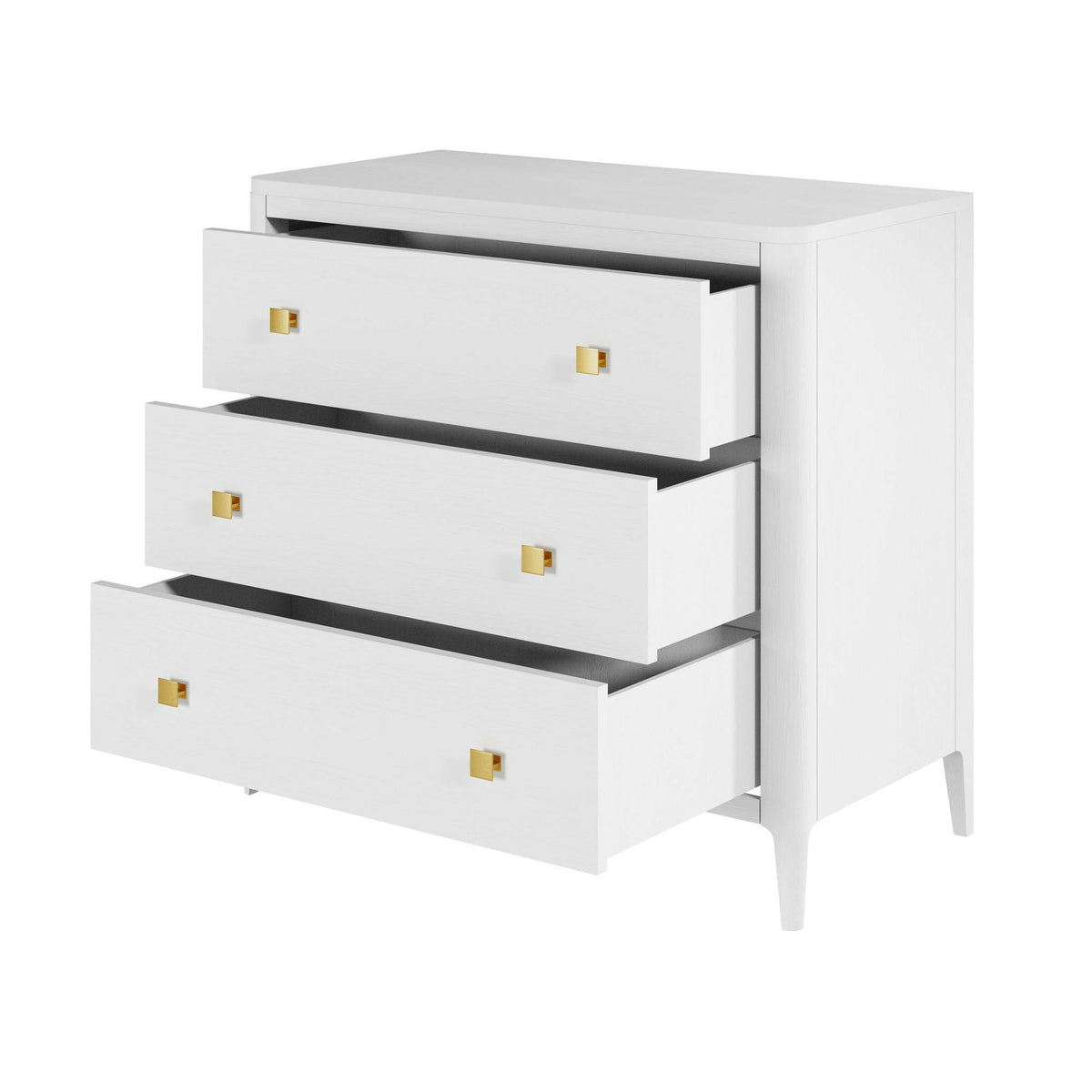 Abberley Chest of Drawers - White.
