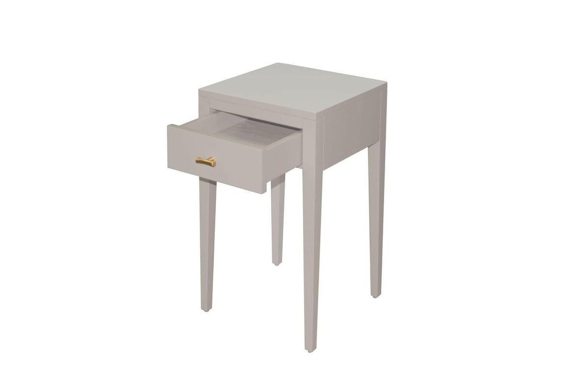 Radford Bedside - 1 Drawer - Grey.