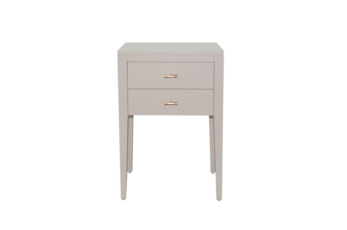 Radford Bedside - 2 drawer - Grey.