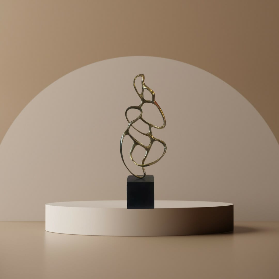 Bronze Sculpture The Cloud.