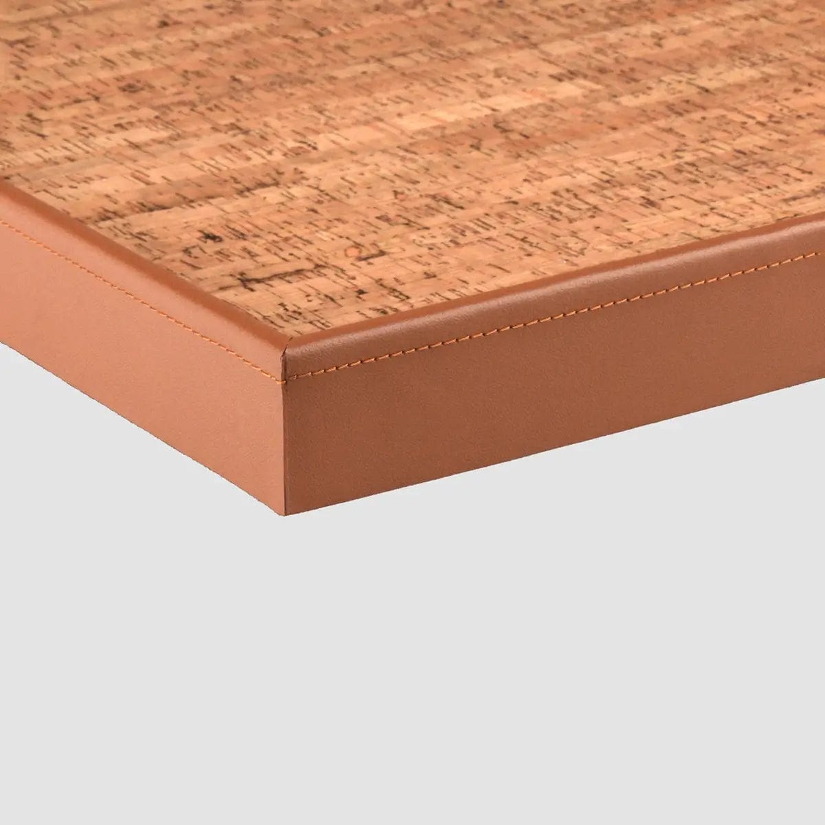 Ralf Rectangular Tray Leather and Cork.